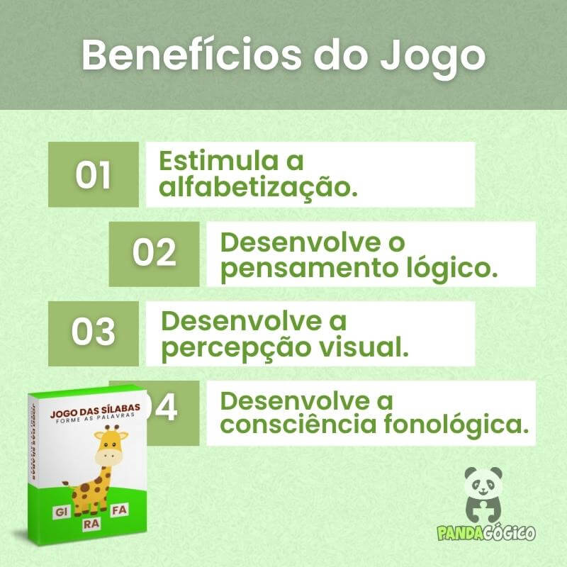 Arquivo Ache Palavras – Sílabas Simples – Pandagógico