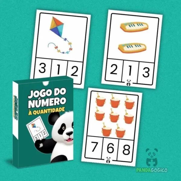 Arquivo Jogo do Número à Quantidade do 1 ao 20
