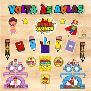 Arquivo Kit Volta às Aulas Super Alunos