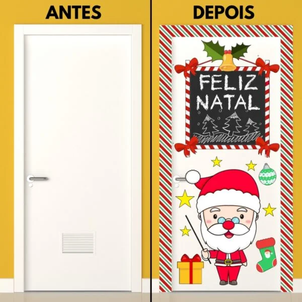 Arquivo Painel de Porta Noel Professor - Imagem 2