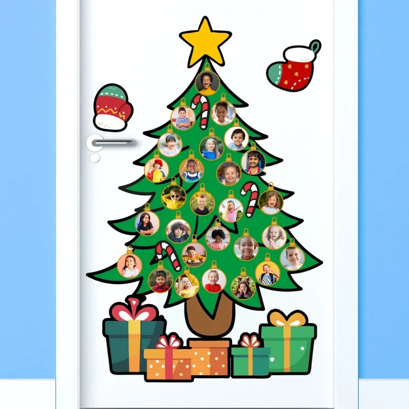 Arquivo Painel de Natal Árvore de Fotos - Canva - Imagem 3