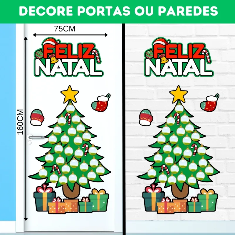 Arquivo Painel de Natal Árvore de Fotos - Canva - Imagem 4