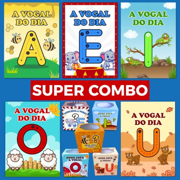 Super Combo a Vogal do Dia A,E,I,O,U vogal A, vogal E, vogal I, vogal O, vogal U, educação infantil, atividade infantil, recurso pedagógico, alfabetização, pandagogico, atividades para educação infantil, atividades educativa infantil, jogos educativos, atividades educação infantil, atividades ludicas, jogos educativo, atividade lúdica, atividade pedagógica, aprendizagem significativa, jogos lúdicos, jogos pedagogicos, atividades para educação infantil para imprimir, atividades para maternal, ludicidade na educação infantil, jogos para alfabetização, jogos infantil educativo, atividades ludicas de alfabetização, atividades lúdicas para educação infantil, atividades para infantil,