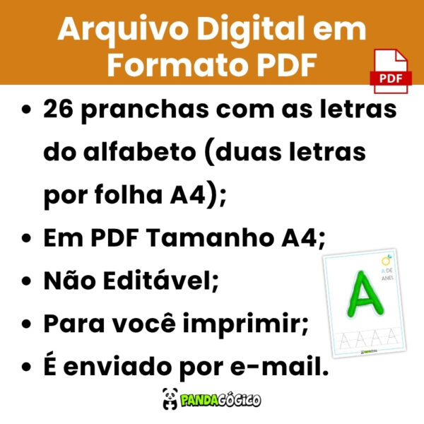 Arquivo Mão na Massa Alfabeto Bastão - Imagem 4