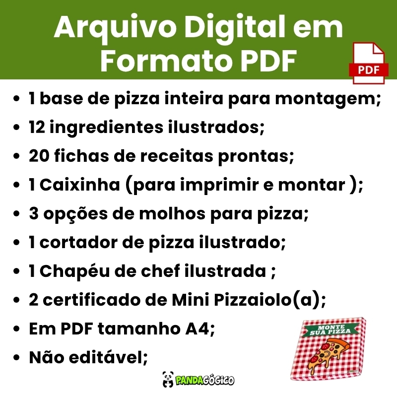 Arquivo Monte sua Pizza - Imagem 4
