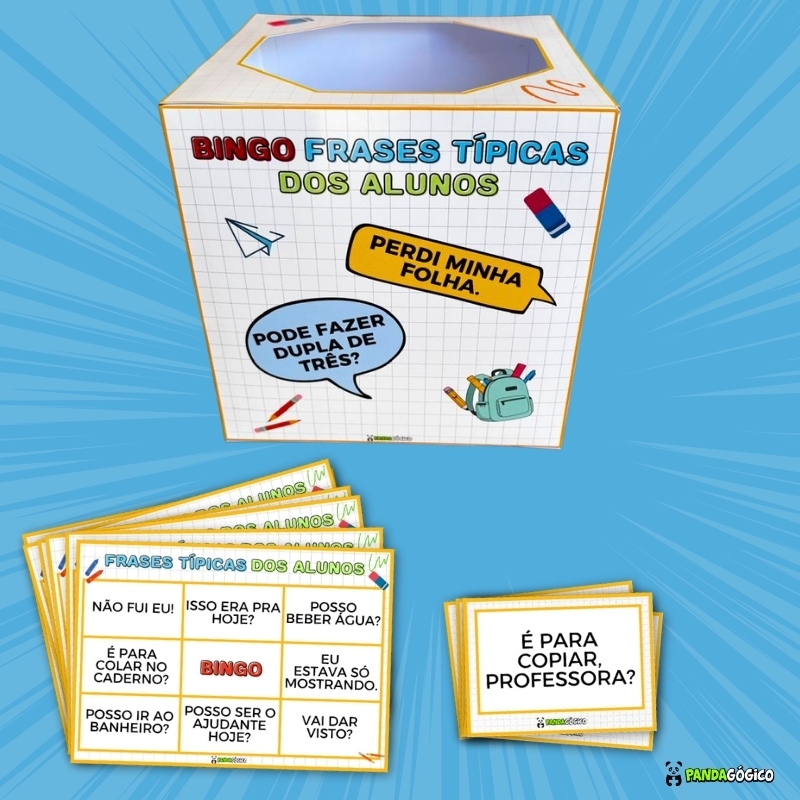 bingo frases típicas dos alunos, bingo escolar, atividade pedagógica, encerramento escolar, recurso pdf, jogo escolar para imprimir, professores criativos, fim de ano escolar, recurso afetivo, atividades lúdicas, bingo aula da saudade, dinâmica divertida, material pedagógico, sala de aula divertida, pdf educativo, recurso pandagógico, atividade com humor, bingo pedagógico, educação infantil, alfabetização, atividades para educação infantil, jogos educativos, atividade infantil, atividades educativas infantis, aprendizagem significativa, jogos lúdicos, jogos pedagógicos, atividades para imprimir, ludicidade na educação infantil, jogos para alfabetização, jogos infantis educativos, atividades lúdicas de alfabetização, atividades para maternal