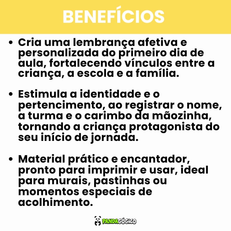 Arquivo Meu 1º Dia de Aula com Mãozinha - Imagem 5