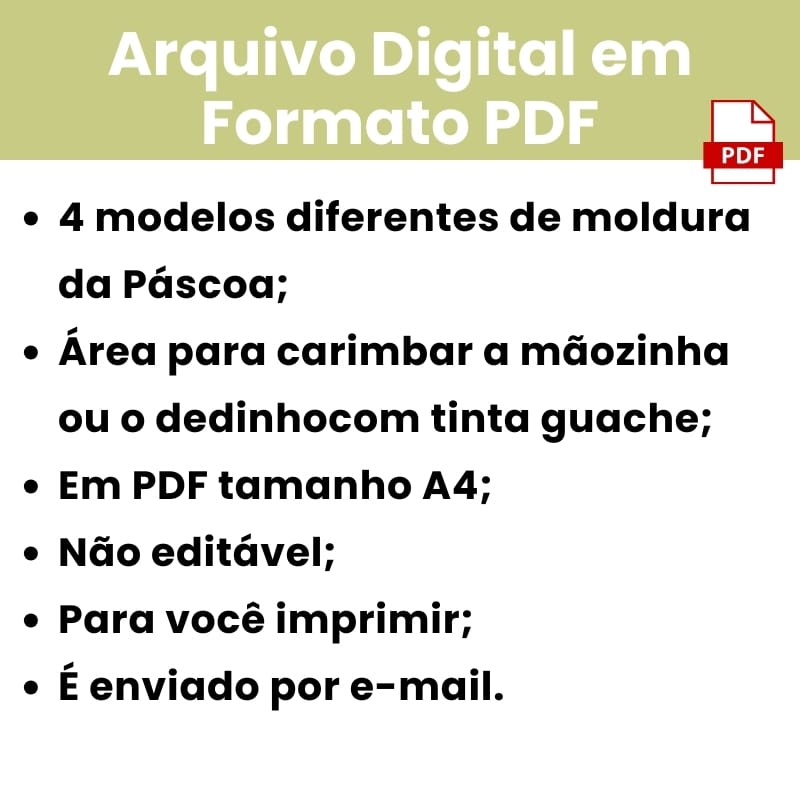 Arquivo Páscoa Cristã - com Mãozinha - Imagem 5