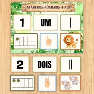 Arquivo Safári dos Números 1 a 10