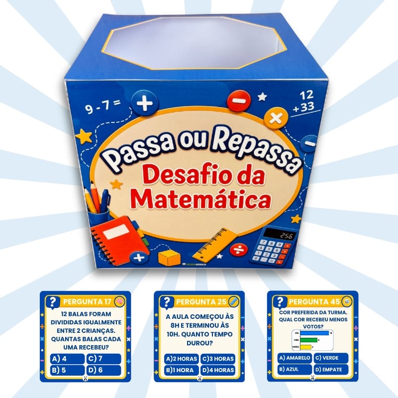 Arquivo Passa ou Repassa - Desafio da Matemática (2° ano) - Imagem 2