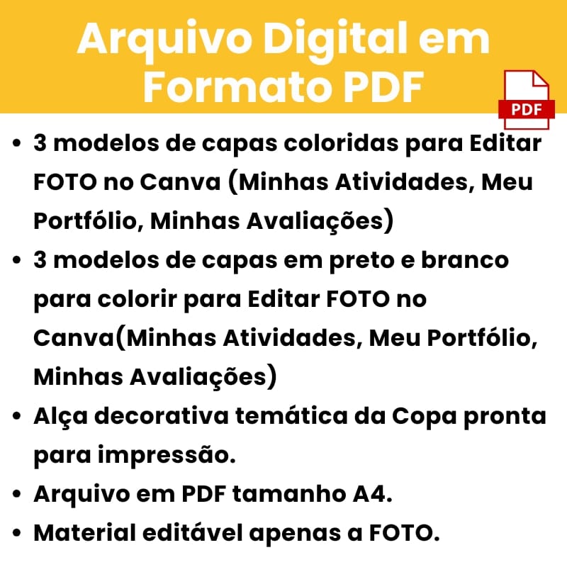 Arquivo Capas de Atividades – Tema Copa - Canva - Imagem 5