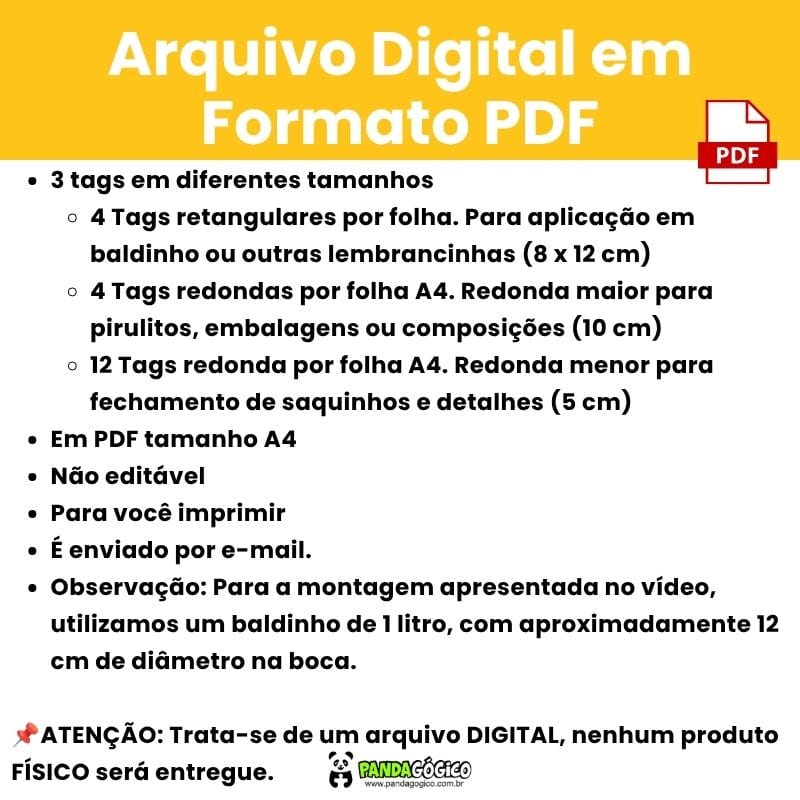 Tags para Baldinho - Dia das Crianças - Imagem 6